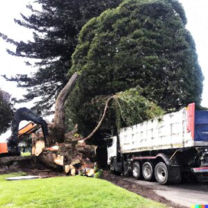 tree removal caluculation on the job